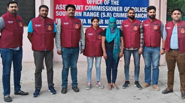 Safdarjung Enclave lodge murder case, Delhi-based businessman killed, robbery inside lodhge Southwest Delhi’s Safdarjung Enclave, woman arrested, indian express