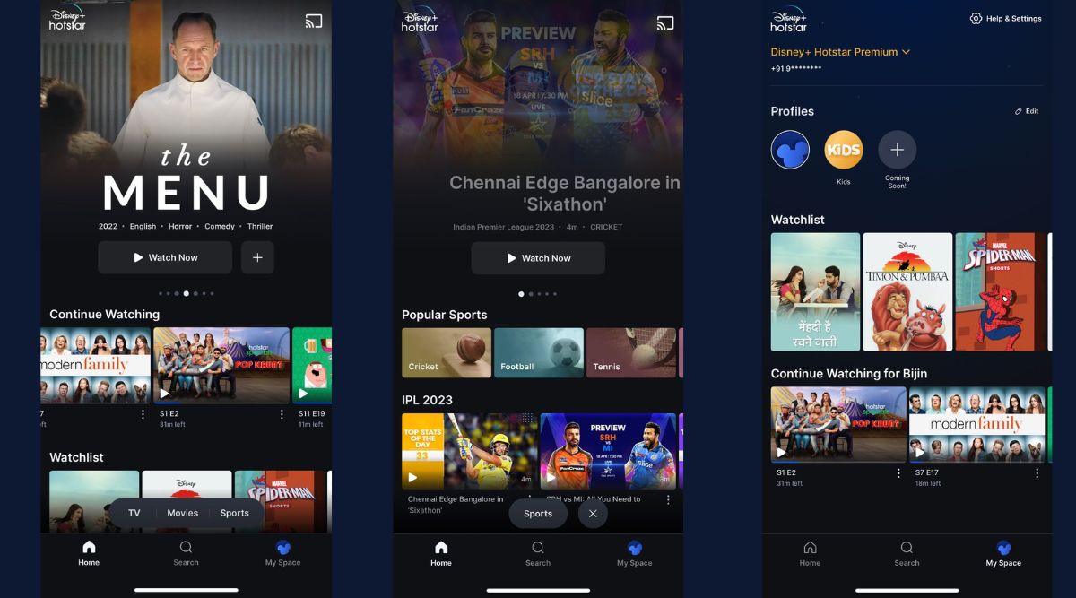 Disney+ Hotstar gets improved UX: I used the app on phone & TV, and ...