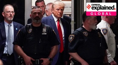 Former President Donald Trump going to court