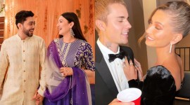 Gauahar Khan, Justin Bieber, Hailey Bieber