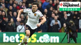 Manchester United's Harry Maguire