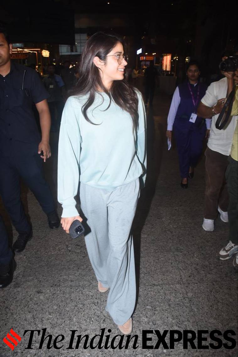 Janhvi Kapoor was spotted at the airport