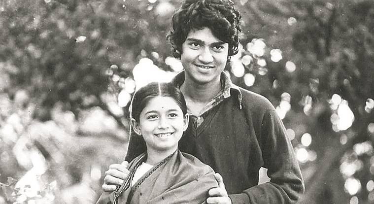 Kalapini Komkal with Mukul Shivputra in their younger days (Credit: Kalapini.com)