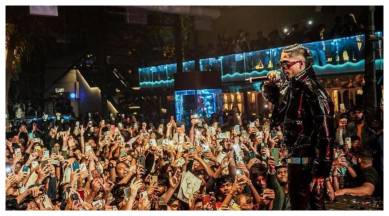 mc stan, surat concert, bajrang dal , vhp, indian express