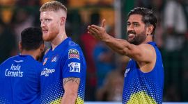 MS Dhoni and Ben Stokes