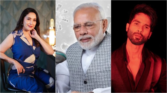 Madhuri Dixit, Shahid Kapoor, PM Modi programme