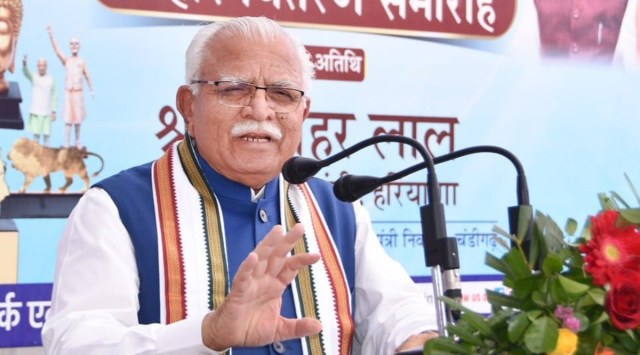 Haryana CM Khattar felicitates philanthropists who made contributions ...