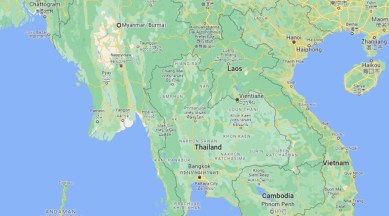 Thailand influx Myanmar military, rebel fight