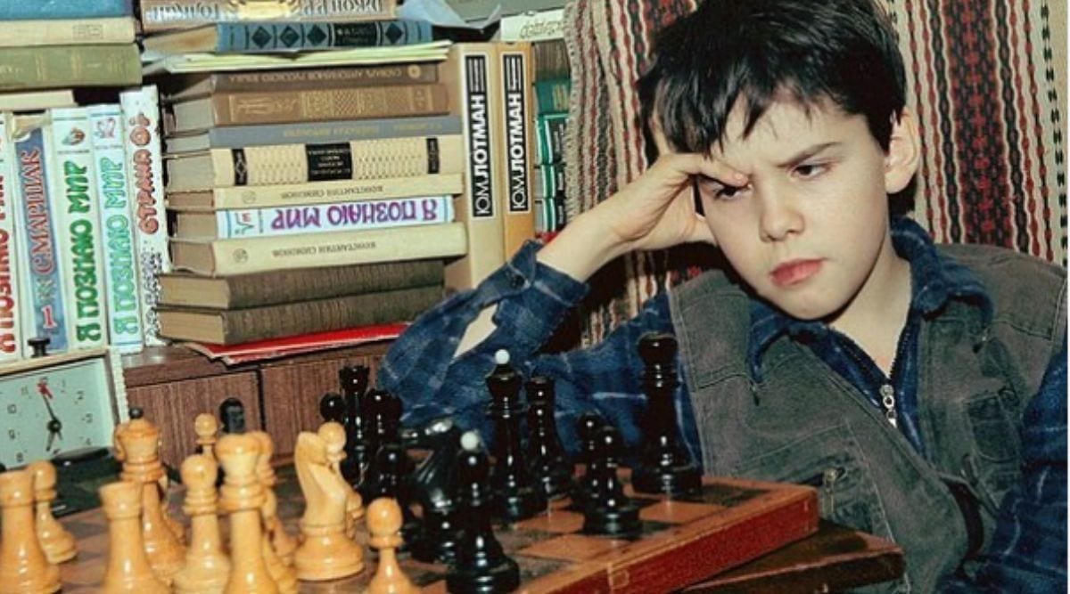 Ian Nepomniachtchi of Russia prepares for the game he drew against News  Photo - Getty Images