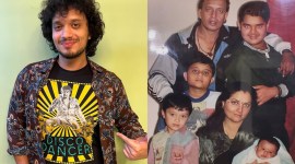 Namashi Chakraborty- Mithun Chakraborty- Yogeeta Bali