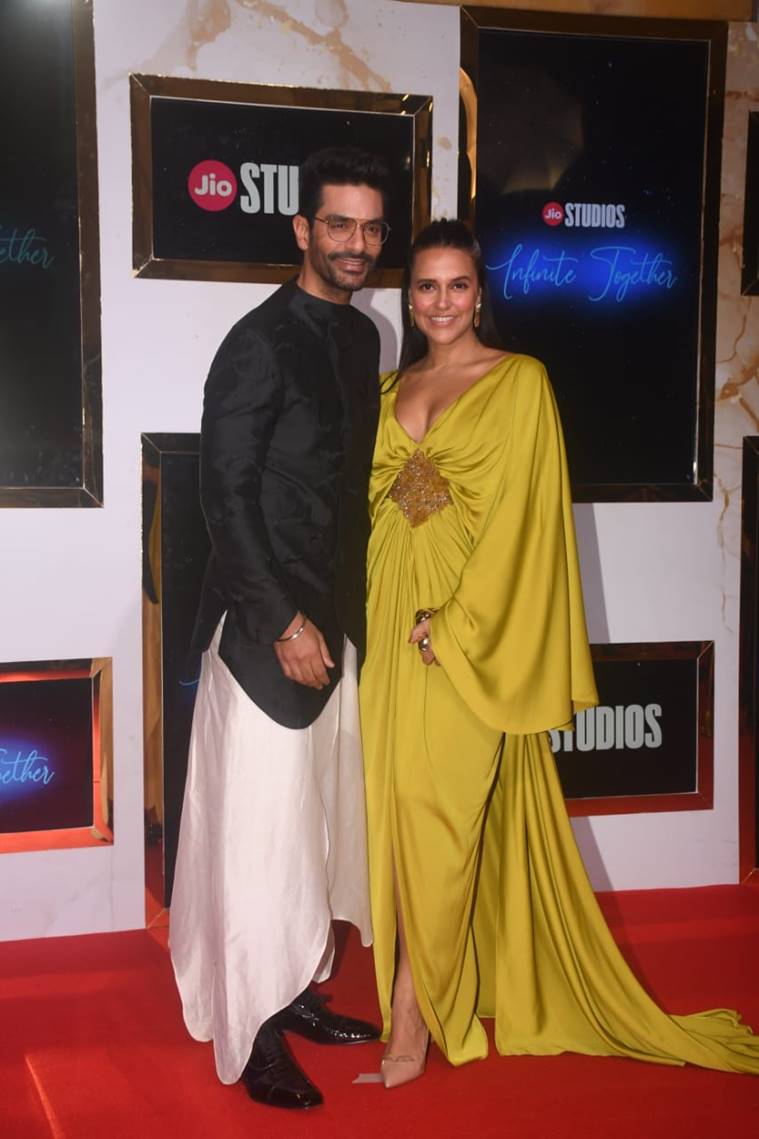 Neha Dhupia and Angad Bedi