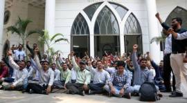 old pension scheme, OPS, State tehsildars, naib tehsildars go on strike, EPFO, 17L employees threaten stir, what is old pension scheme, old pension scheme protests, govt on old pension scheme, Indian Express, Indian Express News