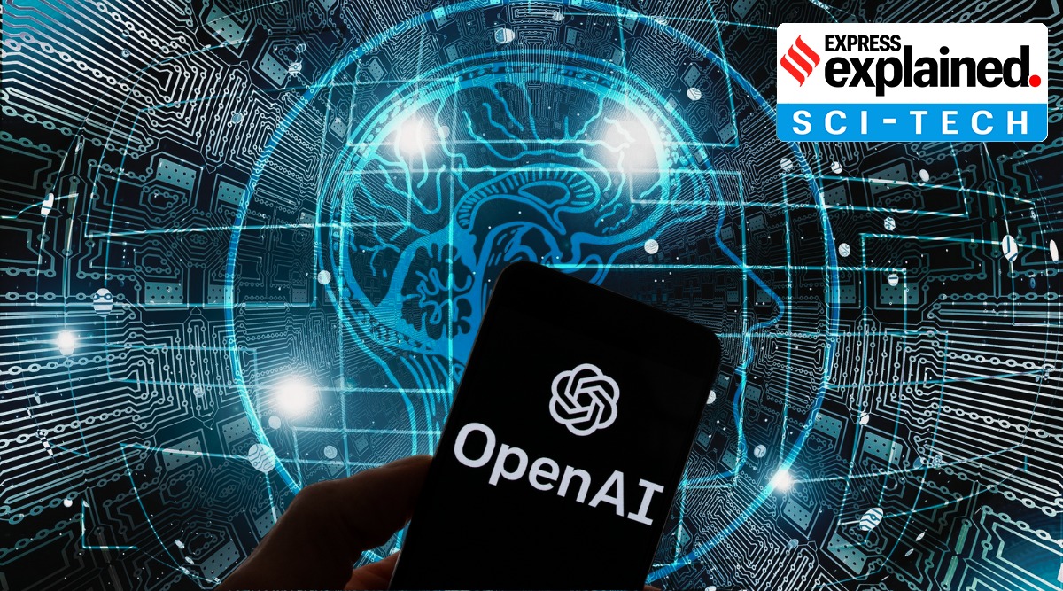 The OpenAI logo is seen on a mobile phone in front of a computer screen displaying output from ChatGPT, Tuesday, March 21, 2023, in Boston.