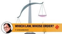 p chidambaram rule of law justice indian constitution