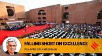 Indian universities, UGC, political class, civil servants, India’s public institutions, higher education institution, UGC Regulation Act 2017, academic leadership, indian express, indian express news