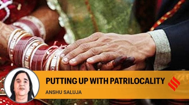 marriage, Patrilocality, indian express opinion