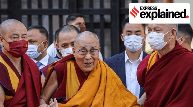 Recalling earlier occasions when Dalai Lama has triggered controversy and embarrassment