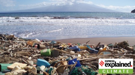 Plastic pollution in oceans