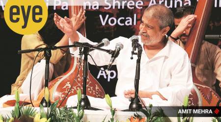 Mukul Shivputra at his recent performance in New Delhi (Express photo by Amit Mehra)