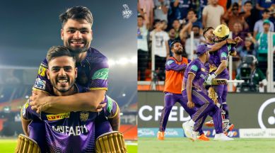 Rinku and Nitish rana