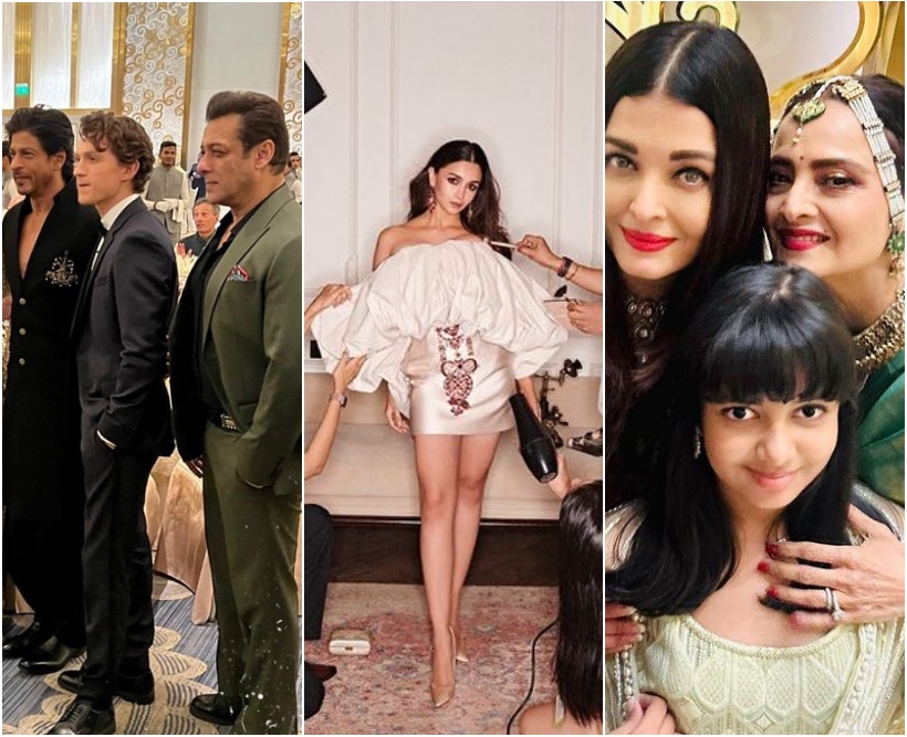 Salman Forced Sex - SRK-Salman, Alia Bhatt, Aishwarya Rai-Rekha and more pose for perfect  photos at Ambanis' gala night | Entertainment Gallery News - The Indian  Express