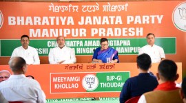 Sambit Patra Manipur BJP MLAs meet