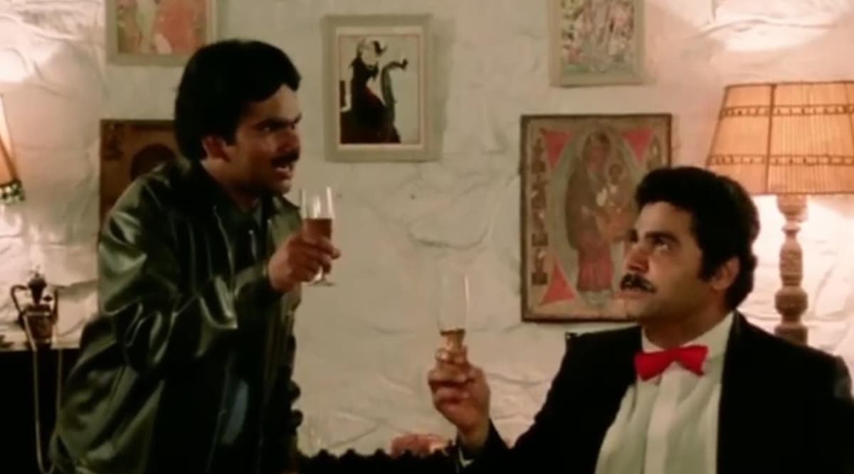 Satish Kaushik- Satish Shah- Jaane Bhi Do Yaaro