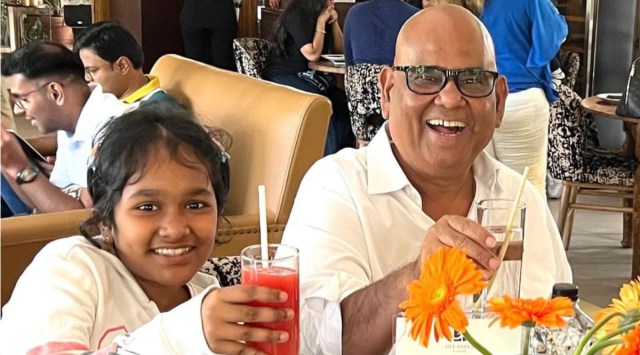 Satish Kaushik- Vanshika Kaushik
