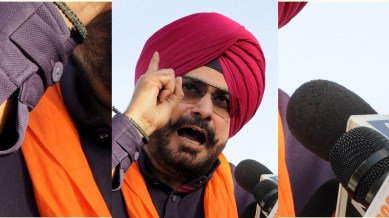 navjot singh sidhu, sidhu house, sidhu security, sidhu bail, sidhu cases, punjab, amritsar, security lapse at sidhu house, indian express news
