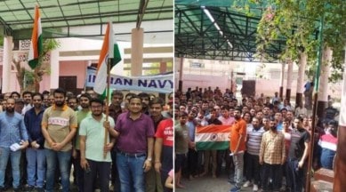 Sudan evacuees, Sudan evacuation, Indian Air Force (IAF), Sudan, Chhatrapati Shivaji Maharaj International Airport, Mumbai news, Maharashtra, Indian Express, current affairs