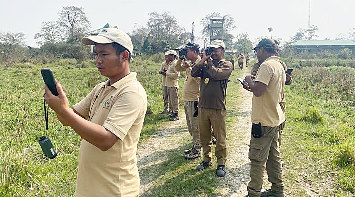 Asom Park Xxx Vedeo - A roar of applause: Peace back in Manas National Park, so is the tiger |  India News - The Indian Express