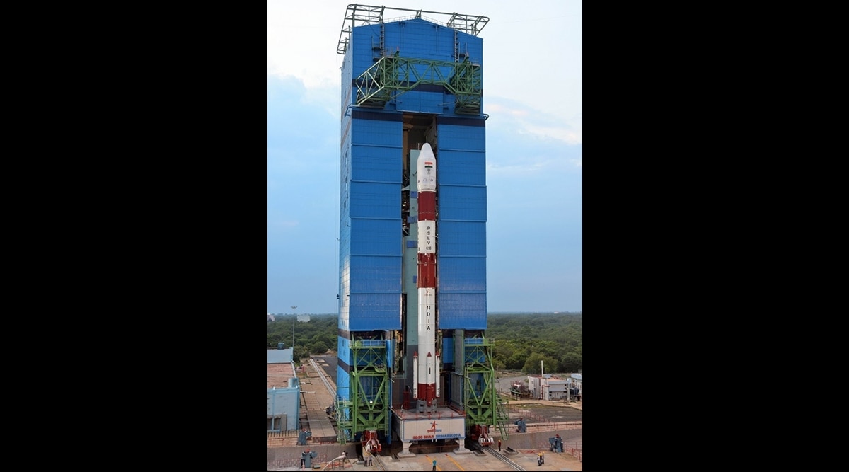 ISRO commercial launch, TeLEOS-02 satellite, Polar Satellite Launch Vehicle, Sriharikota spaceport, synthetic aperture radar, Earth observation satellite, SSLV launch, LVM3 launch, OneWeb satellites, commercial market expansion, NewSpace India Limited, PSLV C-55 mission, Integration facility, Chandrayaan-1, Mangalyaan, AstroSat