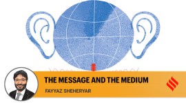 f sheheryar writes on pm modi's radio show mann ki baat completing 100 episodes