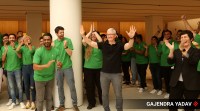 Apple CEO Tim Cook India store