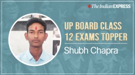 UP Board Class 12 Topper Shubh Chapra