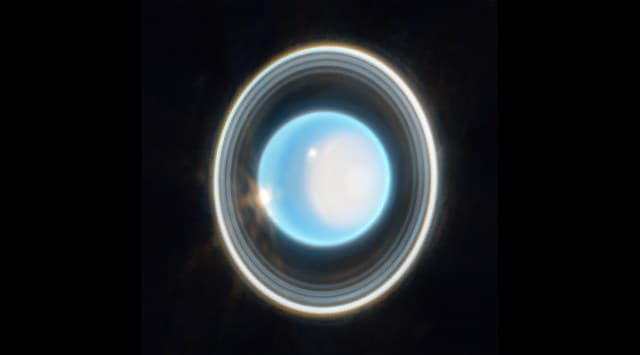 NASA’s Webb telescope takes pictures of rings around Uranus