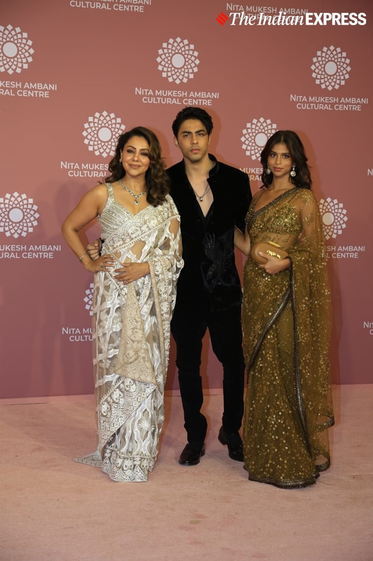 Gauri Khan, Aryan Khan, Suhana Khan