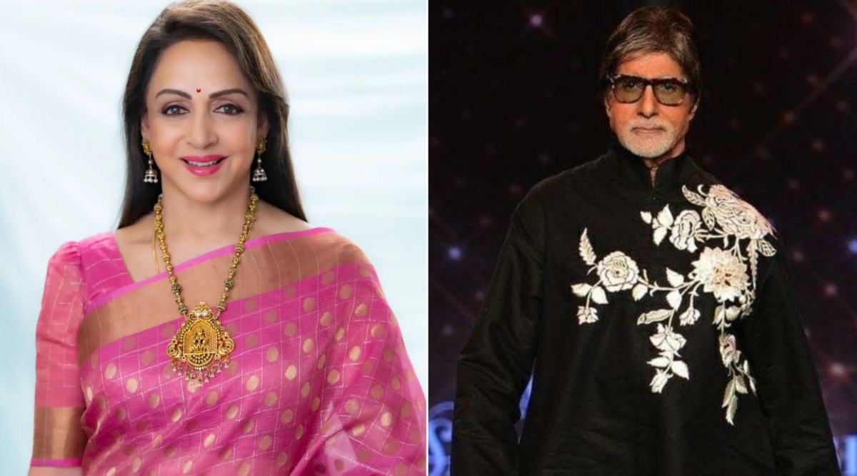 Hema Malini says author-backed roles still 'reserved' for male actors:  'Amitabh Bachchan gets great roles written for him' | Entertainment  News,The Indian Express