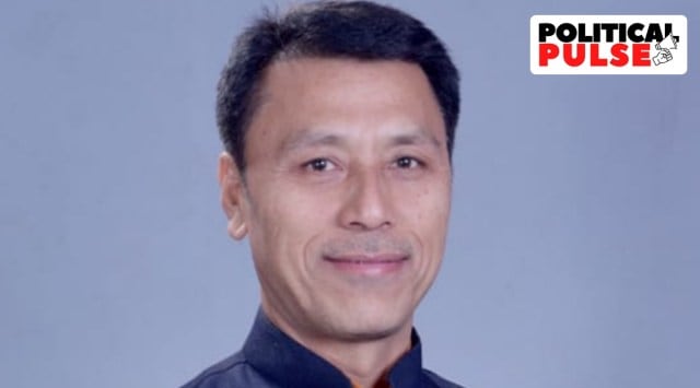 Thokchom Radheshyam Singh, who is Thokchom Radheshyam Singh, N Biren Singh, Manipur, Manipur Chief Minister, BJP MLA, resignation, advisor, IPS officer, anti-militant operations, Manipuri insurgency, mainstream politics, ABVP, Sangh Parivar, Heirok constituency, manipur education minister, manipur mid-term reshuffle, manipur Cabinet berth, BJP vice-president, BJP party grievances
