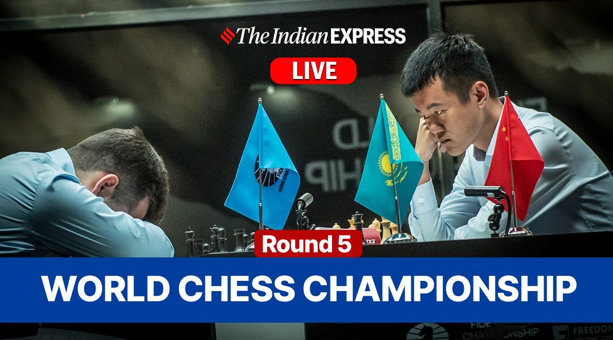 World Chess Championship 2023 Game 5 As It Happened Ding Liren resigns