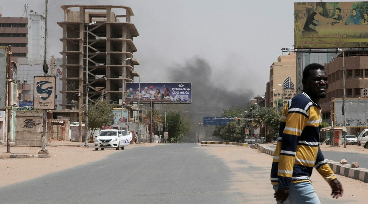 Sudan fire