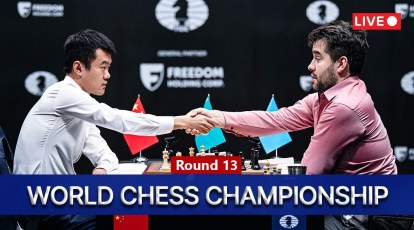 Chess Championships 2023 Game 13 As It Happened: Ian Nepomniachtchi and  Ding agree to draw, set up blockbuster final round