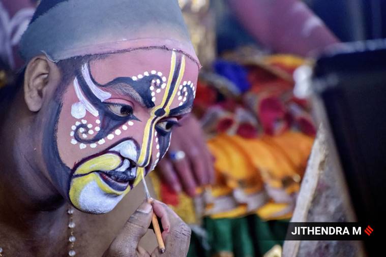 In Pictures: Folk Artistes Mesmerise With Their Spectacular Yakshagana ...