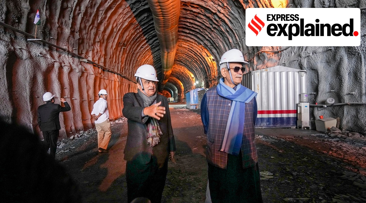 Nitin Gadkari at Zojila Tunnel
