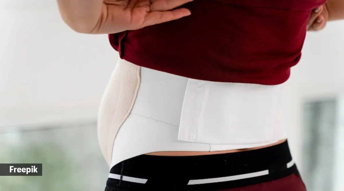 Abdominal belts to reduce belly fat: Find out if doctors recommend women to  wear them after delivery