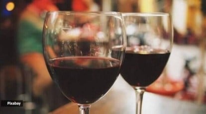 Is there a correlation between acute and chronic red wine intake