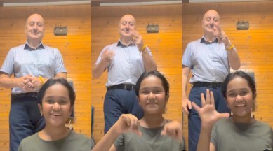 anupam kher with satish kaushik daughter