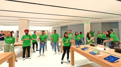 Delhi Apple store, Apple store, Saket, India’s 2nd Apple store to open in Delhi, Delhi news, New Delhi, Indian Express, current affairs