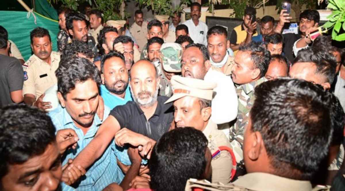 Telangana BJP President Bandi Sanjay Kumar Arrested; His Party Says BRS ...