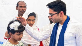 “Jana Sanjog Yatra, Abhishek Banerjee, Trinamool Congress' mass outreach campaign, rural elections in West Bengal, indian express, indian express news